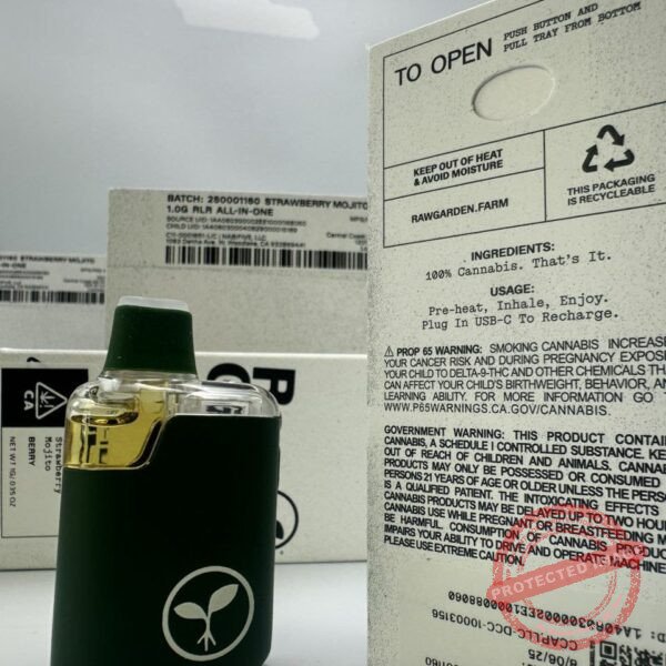 Raw Garden Disposable